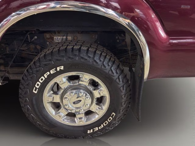 2012 Autumn Red Ford Super Duty F-250 SRW Lariat 4X4 Truck