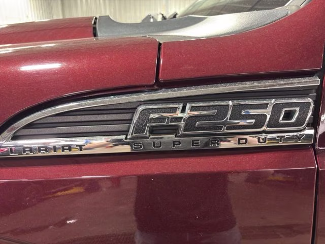 2012 Autumn Red Ford Super Duty F-250 SRW Lariat 4X4 Truck