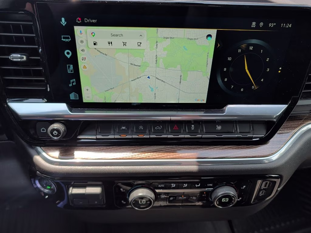 2025 Black Chevrolet Silverado 1500 LT 4X4 Truck
