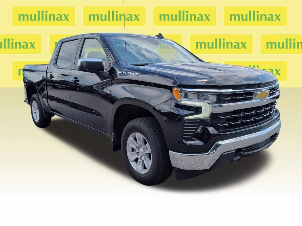 2025 Black Chevrolet Silverado 1500 LT 4X4 Truck