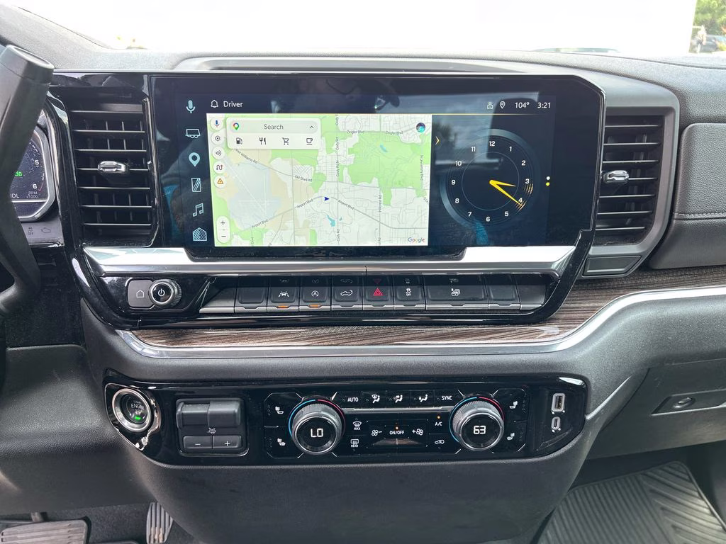 2025 Black Chevrolet Silverado 1500 LT 4X4 Truck
