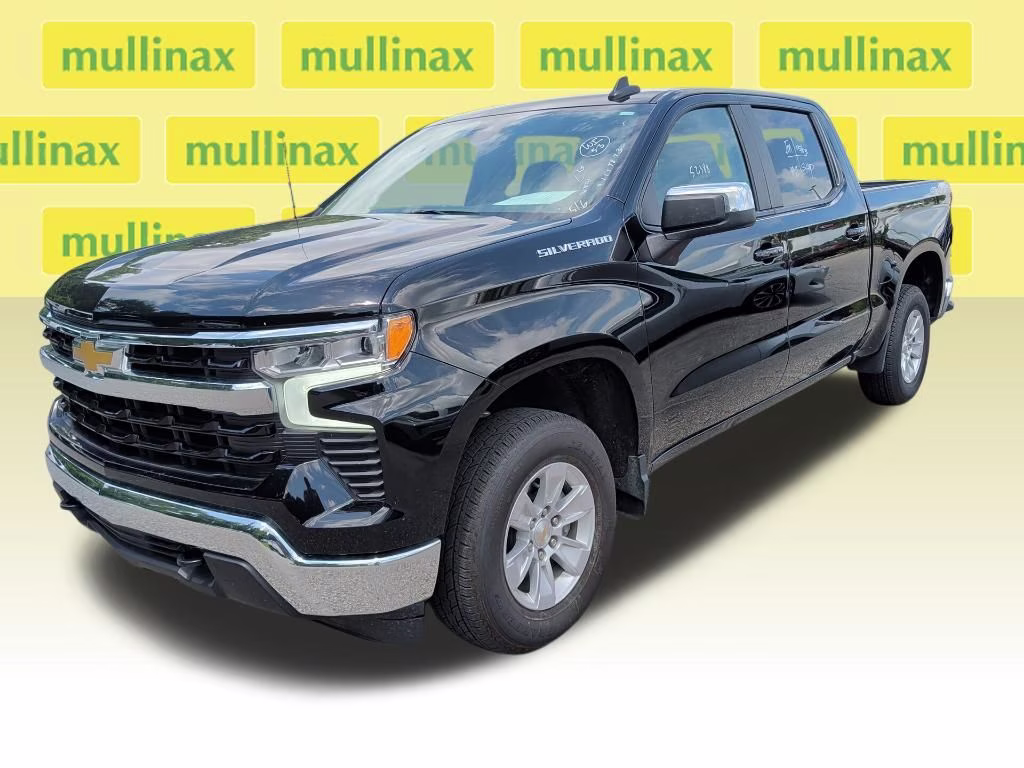 2025 Black Chevrolet Silverado 1500 LT 4X4 Truck