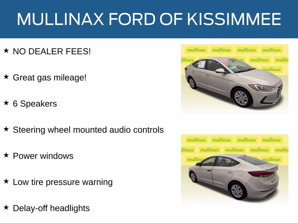 2017 Mineral Beige Hyundai Elantra SE FWD Sedan