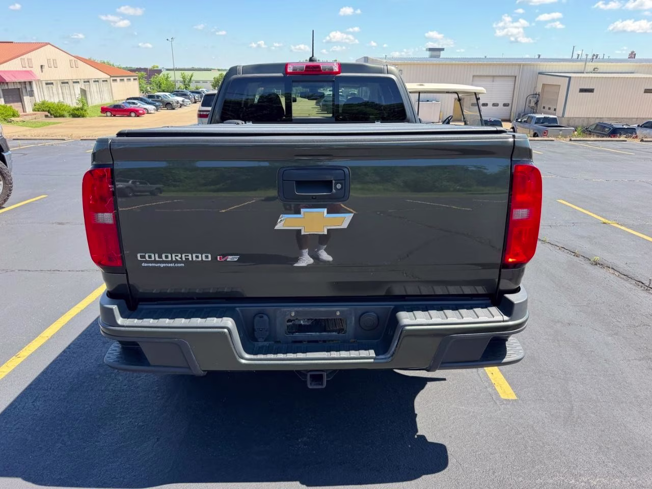 2018 Graphite Metallic Chevrolet Colorado 4WD Z71 Ext Cab 4X4 Truck