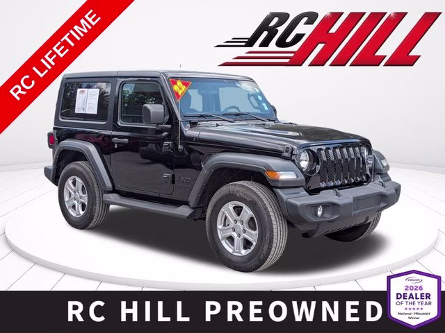 2022 Black Clearcoat Jeep Wrangler Sport S 4X4 SUV
