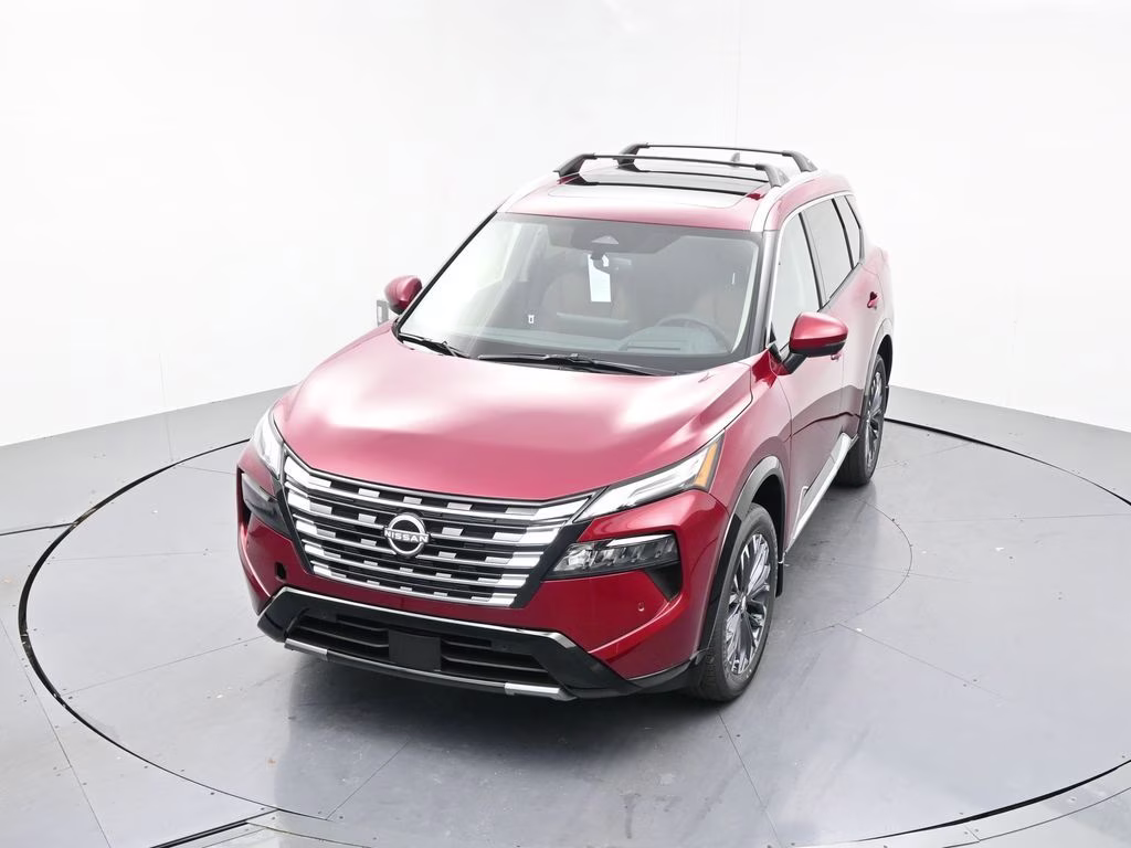 2026 Scarlet Ember Tintcoat Nissan Rogue Platinum AWD SUV
