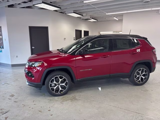 2026 Red Hot Pearlcoat Jeep Compass Limited 4X4 SUV