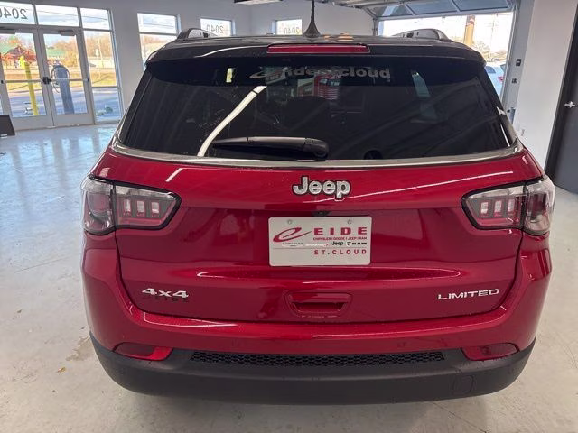 2026 Red Hot Pearlcoat Jeep Compass Limited 4X4 SUV