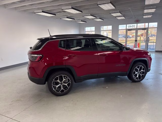 2026 Red Hot Pearlcoat Jeep Compass Limited 4X4 SUV