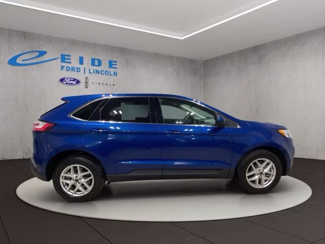 2023 Atlas Blue Metallic Ford Edge SEL AWD SUV