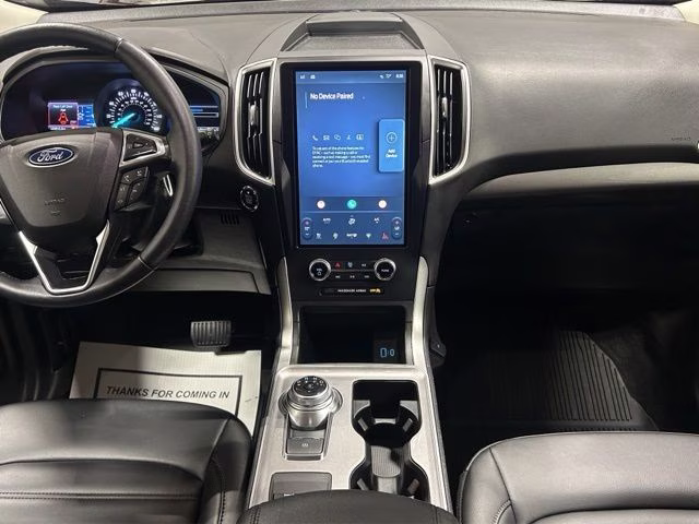 2023 Burgundy Velvet Metallic Tinted Clearcoat Ford Edge SEL AWD SUV