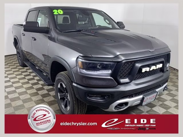 2020 Granite Crystal Metallic Clearcoat Ram 1500 Rebel 4X4 Truck
