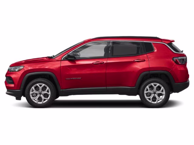 2026 Red Hot Pearlcoat Jeep Compass Limited 4X4 SUV