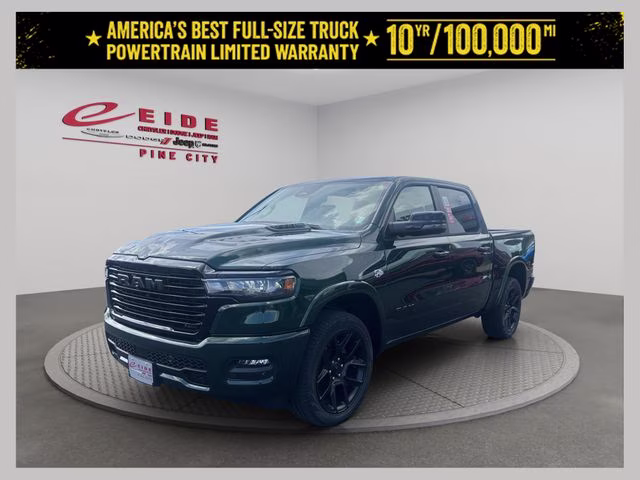 2026 Serrano Green Metallic Ram 1500 Laramie Night Edition 4X4 Truck