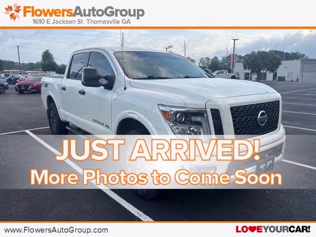 2018 Pearl White Metallic Nissan Titan PRO-4X 4X4 Truck