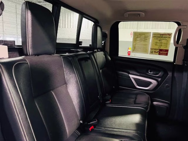 2018 Pearl White Metallic Nissan Titan PRO-4X 4X4 Truck