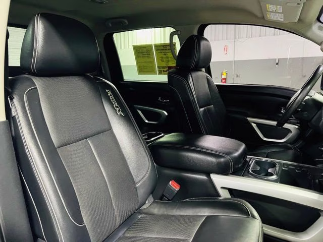 2018 Pearl White Metallic Nissan Titan PRO-4X 4X4 Truck