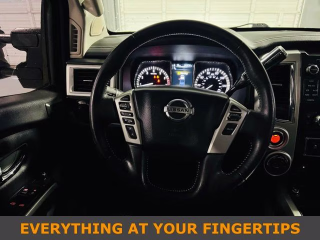2018 Pearl White Metallic Nissan Titan PRO-4X 4X4 Truck