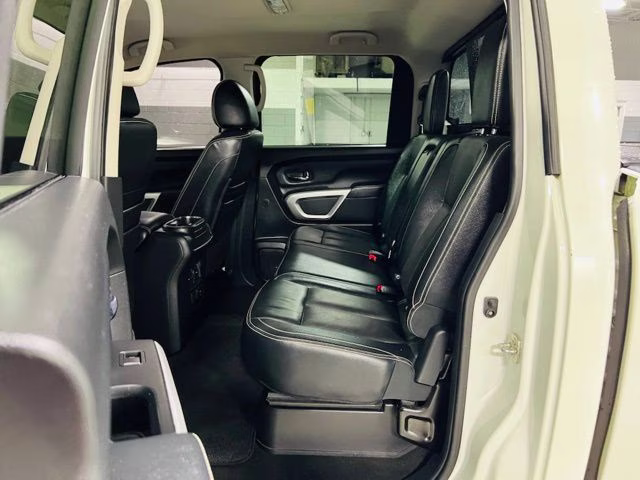 2018 Pearl White Metallic Nissan Titan PRO-4X 4X4 Truck