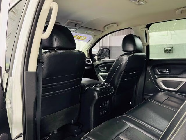 2018 Pearl White Metallic Nissan Titan PRO-4X 4X4 Truck