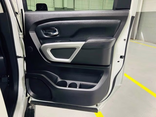 2018 Pearl White Metallic Nissan Titan PRO-4X 4X4 Truck