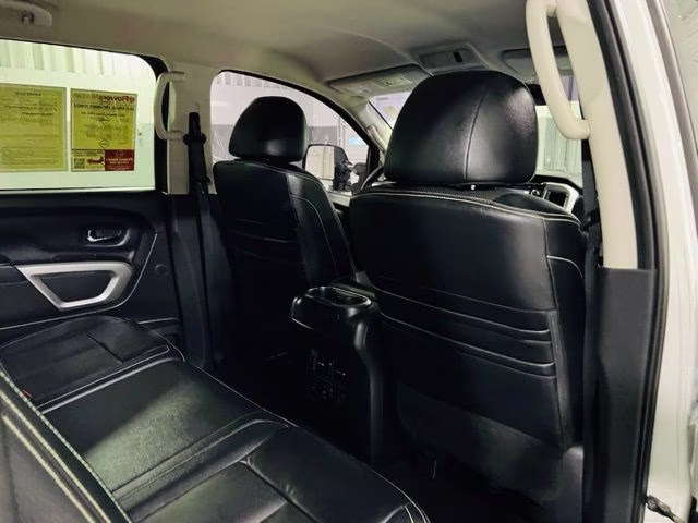 2018 Pearl White Metallic Nissan Titan PRO-4X 4X4 Truck