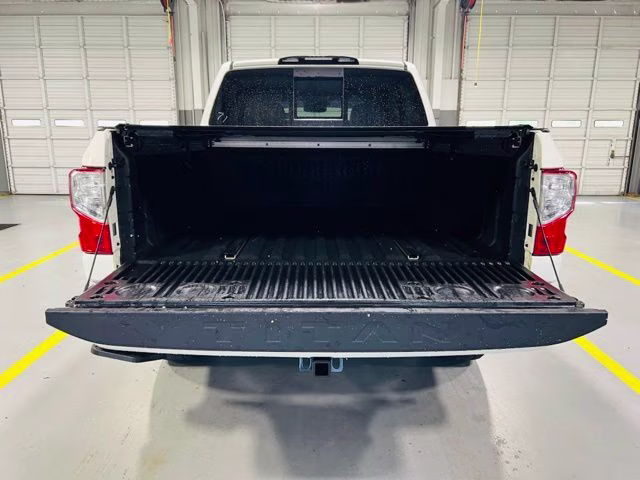 2018 Pearl White Metallic Nissan Titan PRO-4X 4X4 Truck