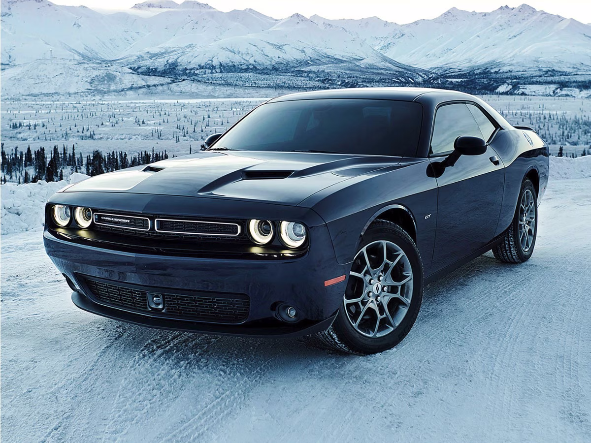 2017 Green Go Clearcoat Dodge Challenger GT AWD Coupe