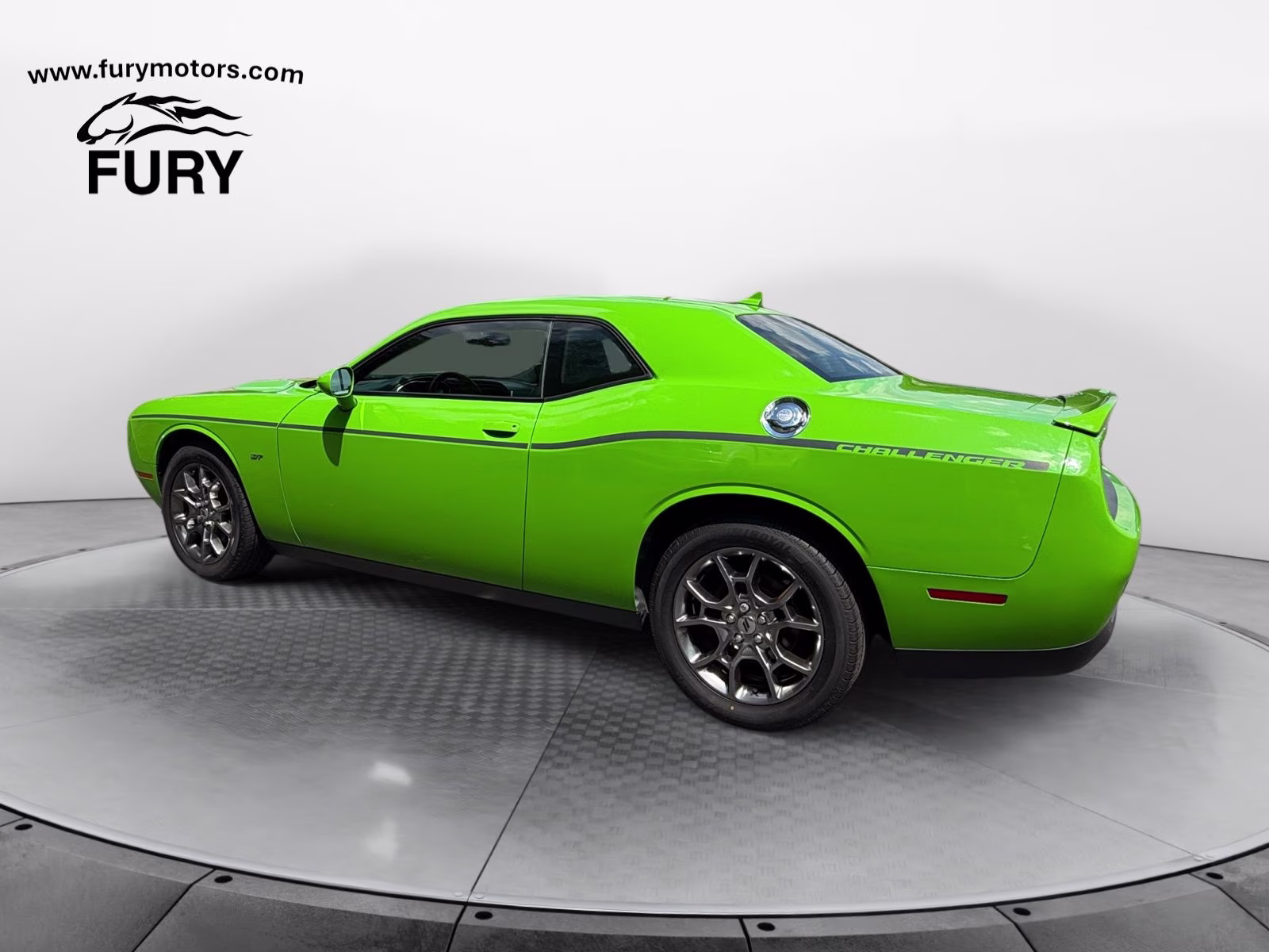2017 Green Go Clearcoat Dodge Challenger GT AWD Coupe