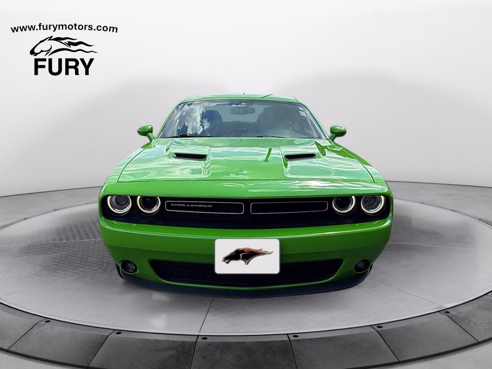 2017 Green Go Clearcoat Dodge Challenger GT AWD Coupe