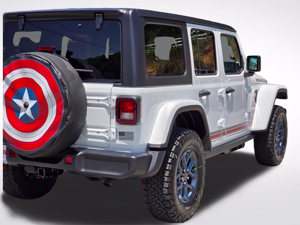 2026 Bright White Clearcoat Jeep Wrangler AMERICA250 Edition 4X4 SUV