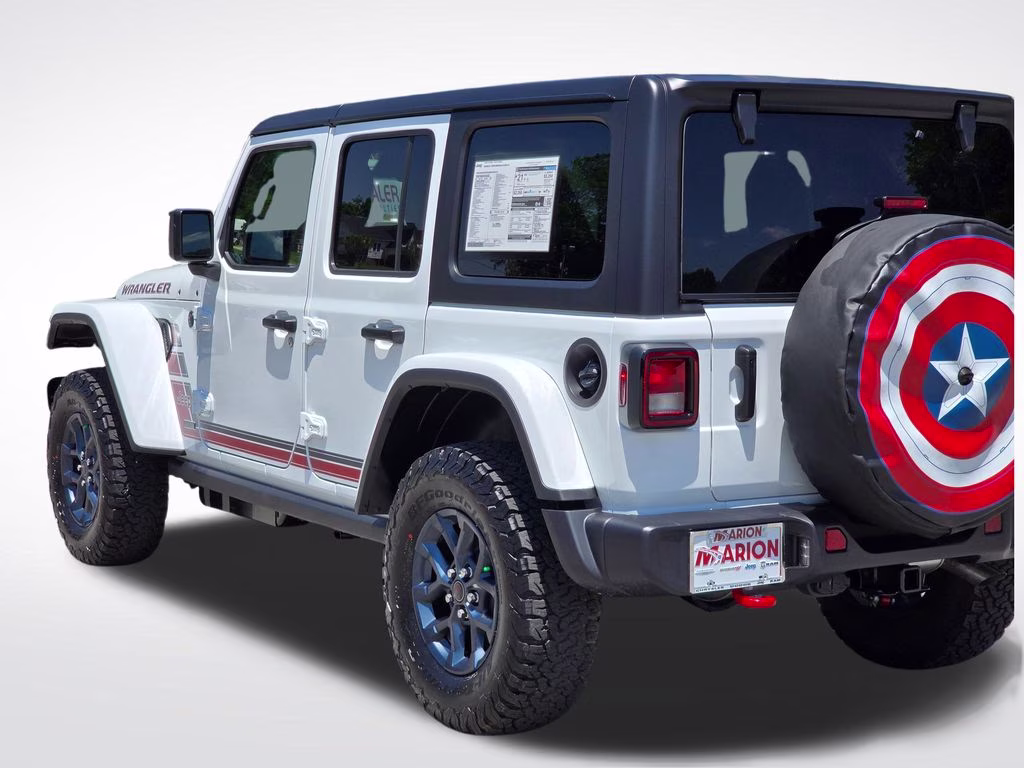 2026 Bright White Clearcoat Jeep Wrangler AMERICA250 Edition 4X4 SUV