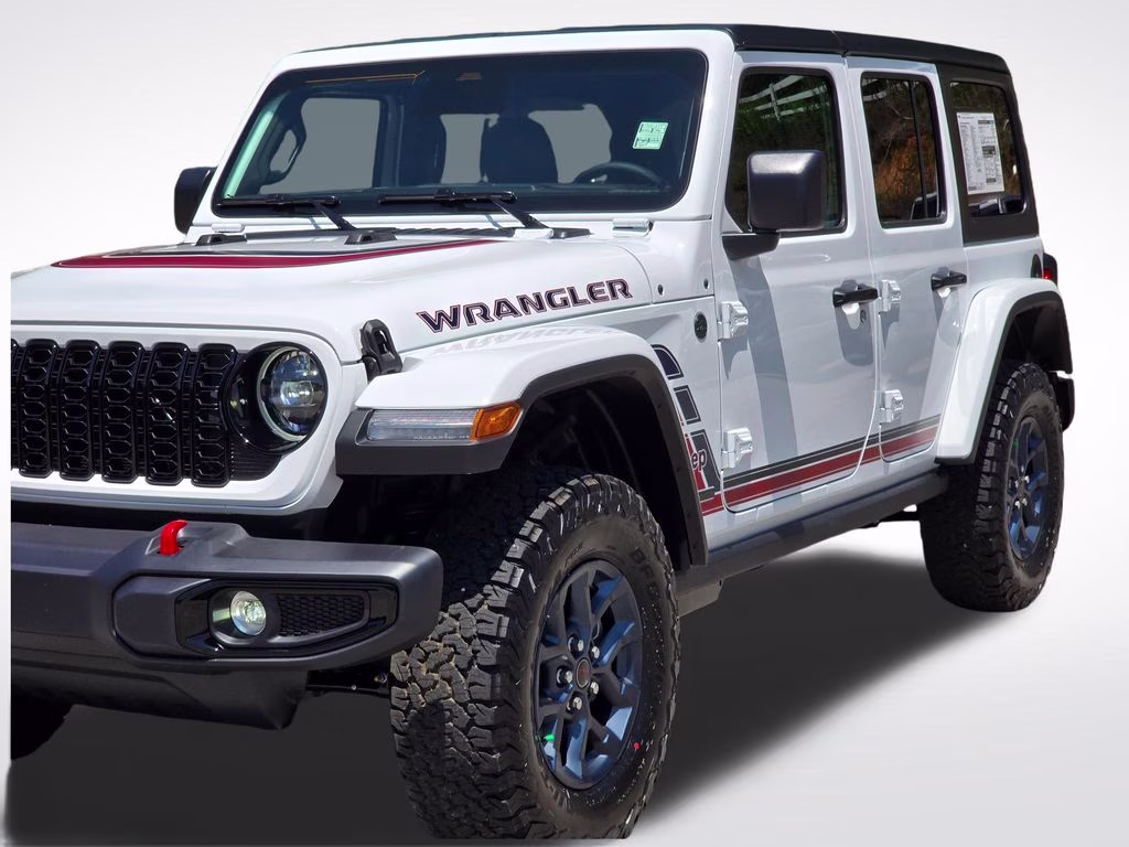 2026 Bright White Clearcoat Jeep Wrangler AMERICA250 Edition 4X4 SUV