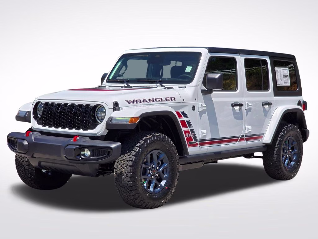 2026 Bright White Clearcoat Jeep Wrangler AMERICA250 Edition 4X4 SUV