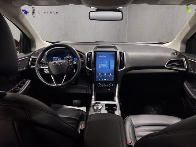 2023 Burgundy Velvet Metallic Tinted Clearcoat Ford Edge SEL AWD SUV
