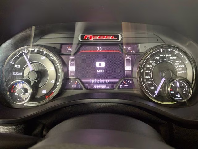 2020 Granite Crystal Metallic Clearcoat Ram 1500 Rebel 4X4 Truck