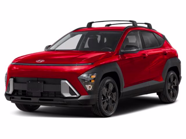 2026 Ultimate Red Metallic Hyundai Kona SEL Sport AWD SUV