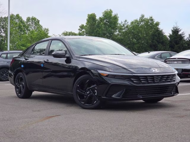2026 Abyss Black Hyundai Elantra SEL Sport FWD Sedan