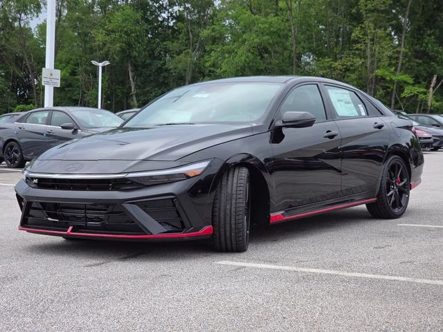 2026 Abyss Black Hyundai Elantra N Base FWD Sedan