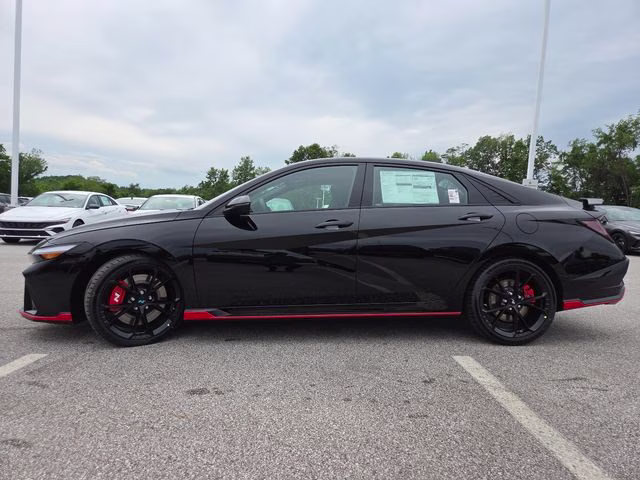 2026 Abyss Black Hyundai Elantra N Base FWD Sedan