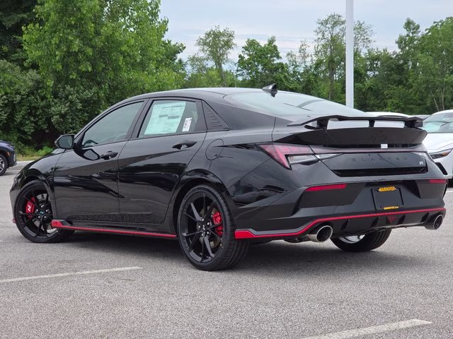 2026 Abyss Black Hyundai Elantra N Base FWD Sedan
