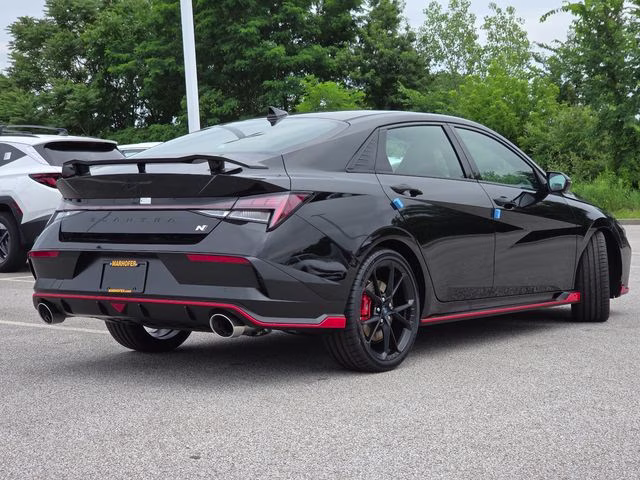 2026 Abyss Black Hyundai Elantra N Base FWD Sedan