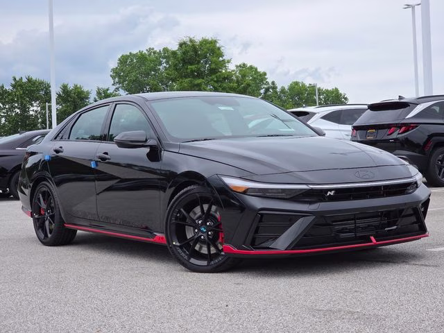 2026 Abyss Black Hyundai Elantra N Base FWD Sedan