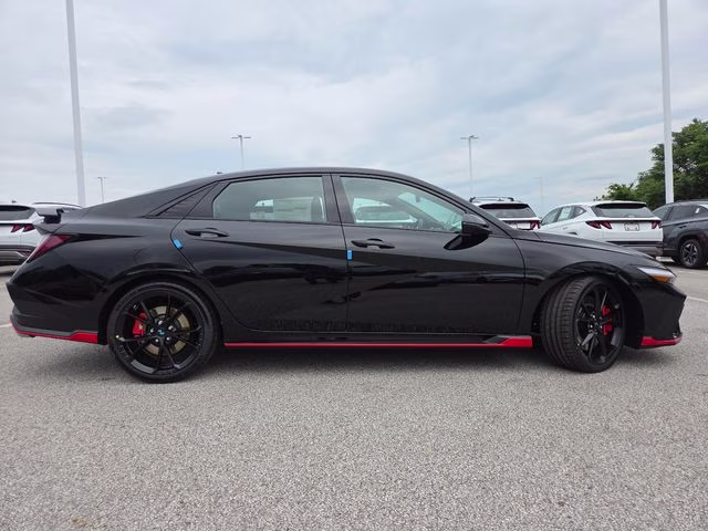 2026 Abyss Black Hyundai Elantra N Base FWD Sedan