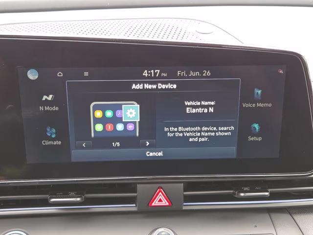 2026 Abyss Black Hyundai Elantra N Base FWD Sedan