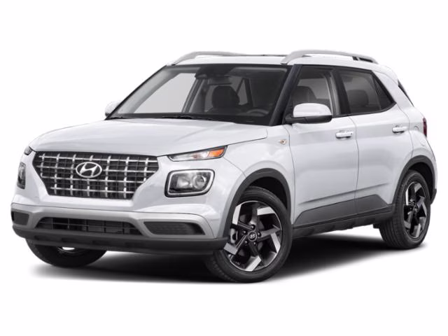 2026 Lunar White Hyundai Venue SEL FWD SUV