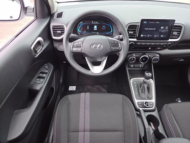 2026 Lunar White Hyundai Venue SEL FWD SUV
