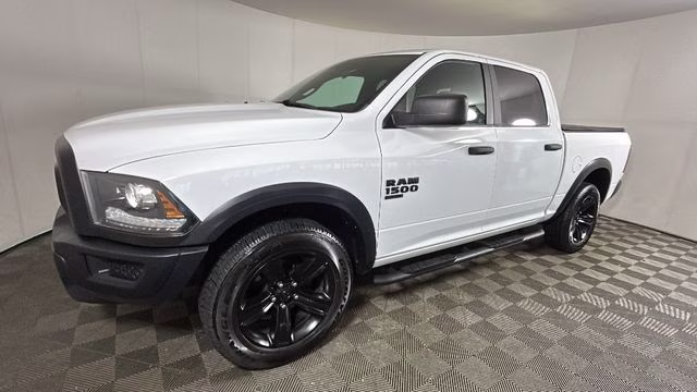 2021 Bright White Clearcoat Ram 1500 Classic Warlock 4X4 Truck