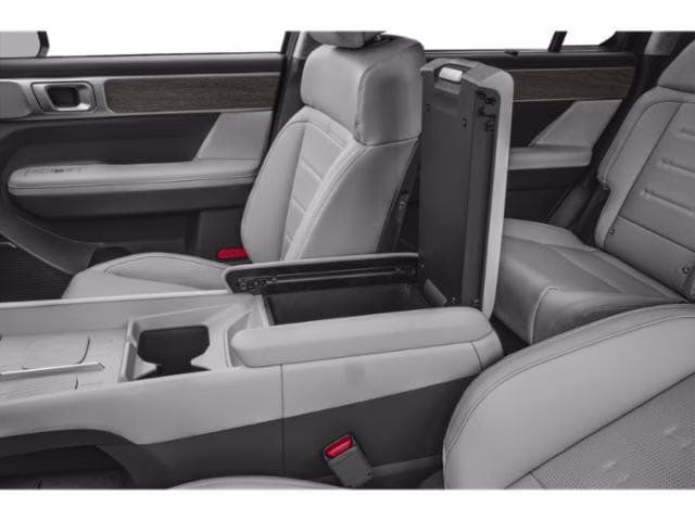 2025 Serenity White Hyundai Santa Fe Calligraphy FWD SUV