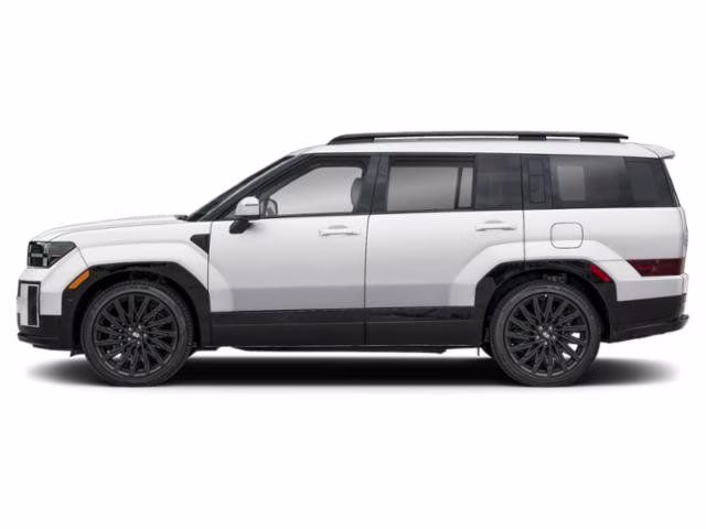 2025 Serenity White Hyundai Santa Fe Calligraphy FWD SUV